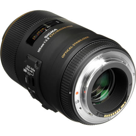Sigma 105mm f/2.8 EX DG OS HSM Macro Lens for Canon EF