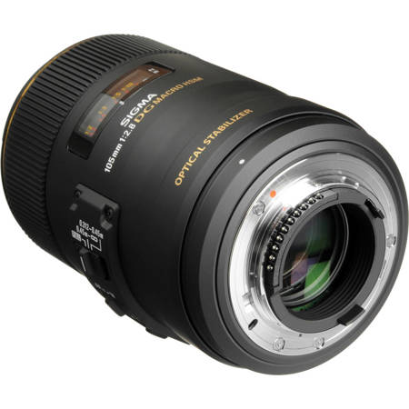 Sigma 105mm f/2.8 EX DG HSM Macro Lens for Nikon F