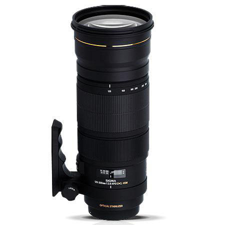 Sigma 120-300mm f/2.8 EX DG OS APO HSM Lens for Nikon Cameras Bundle