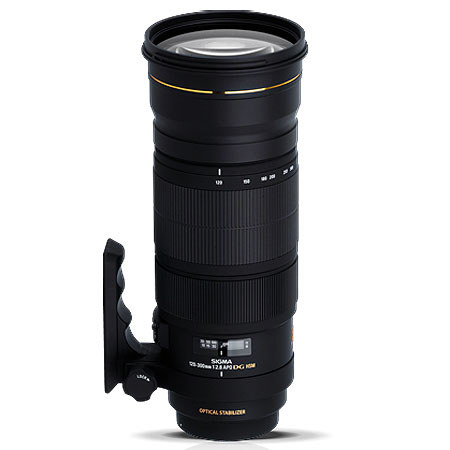 Sigma 120mm-300mm f/2.8 EX DG OS APO HSM Telephoto Zoom Lens for Sigma