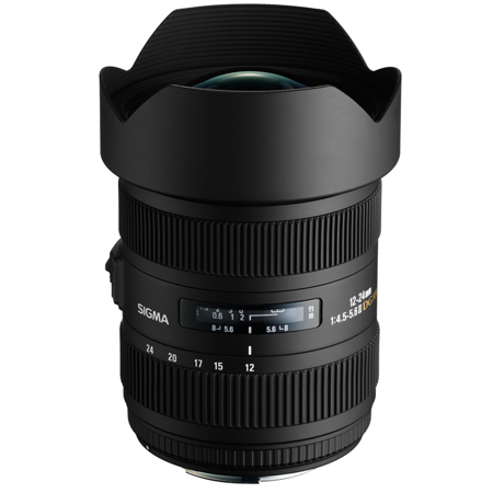 Sigma 12-24mm f4.5-5.6 II DG HSM AF Super Wide-Angle, f/Canon EOS #204101