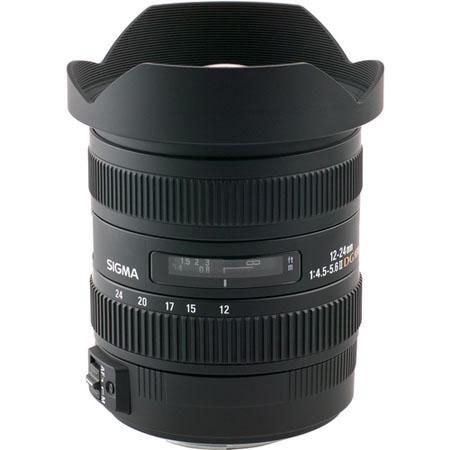 Sigma 12-24mm f/4.5-5.6 II DG HSM AF Lens F/Nikon AF - Bundle -