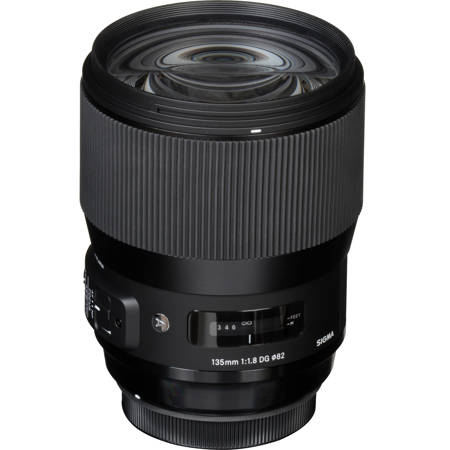 Sigma 135mm f/1.8 DG HSM Art Lens for Sony E, Black