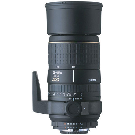 Sigma 135-400mm f/4.5-5.6 DG APO Aspherical AutoFocus Telephoto Zoom Lens for Canon EOS Cameras
