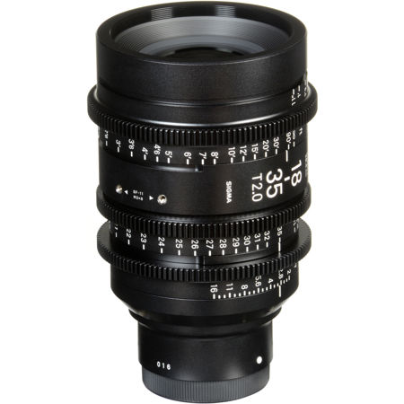 SIGMA 18-35mm T2.0 40万円で今年購入　シネマズームレンズ SIGMA 18-35mm T2.0 40万円で今年購入シネマズームレンズ