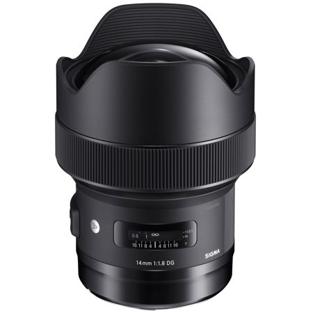 Sigma 14mm f/1.8 DG HSM ART Lens for Sigma DSLR Cameras