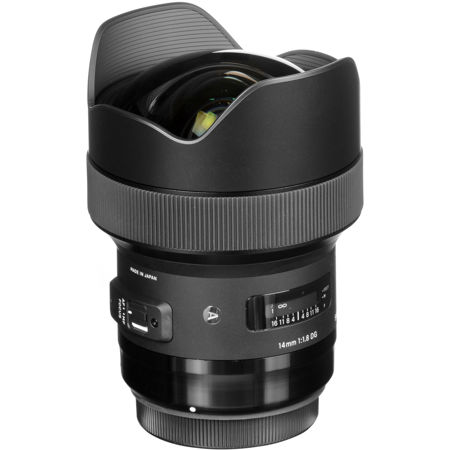 Sigma 14mm f/1.8 DG HSM ART Lens for Sigma DSLR Cameras