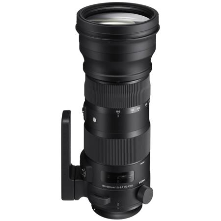 Sigma 150-600mm f/5-6.3 DG OS HSM Sport Lens w/1.4x Tele-Converter for Nikon F