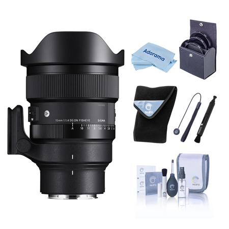 Sigma 15mm f/1.4 DG DN Diagonal Fisheye Art Lens Sony E Mount Included Value