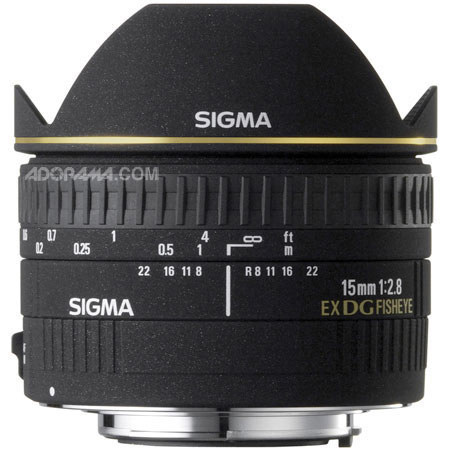 Sigma 15mm f/2.8 Fish-Eye Lens for Maxxum/Sony Alpha