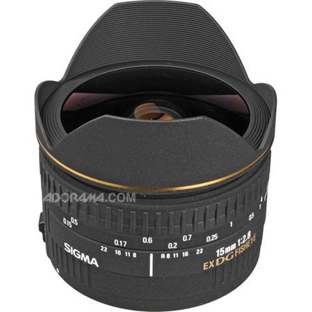 Sigma 15mm f/2.8 Fish-Eye Lens for Pentax DSLRs