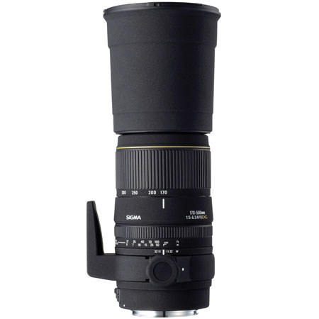 Sigma 170-500mm f/5-6.3 DG APO Aspherical AutoFocus Telephoto Zoom Lens for Sony Alpha and Minolta Maxxum DSLR Cameras