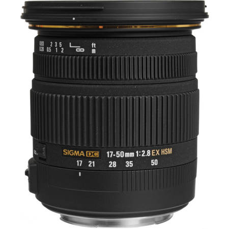 Sigma 17mm - 50mm f2.8 EX DC OS HSM Lens f/Canon - USA