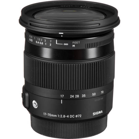 Sigma Contemporary 17-70mm f/2.8-4 DC Macro OS (Optical Stabilizer)HSM Lens for Nikon DSLR Cameras