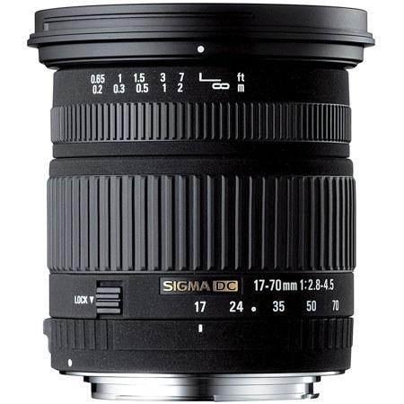 Sigma 669109 17-70mm f/2.8-4.5 DC Macro Autofocus Lens