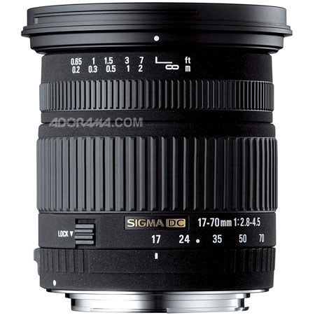 Sigma 17-70mm f/2.8-4.5 DC Macro Lens,USA