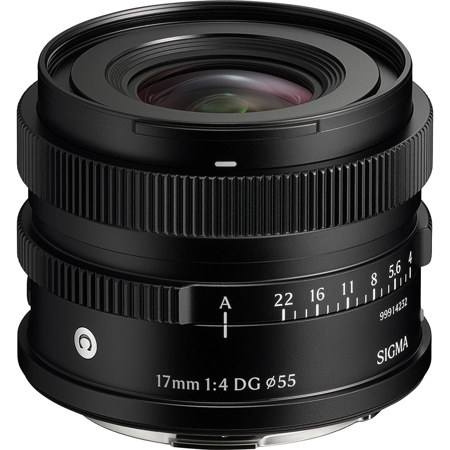 ラインハルト　SIGMA 17mm レンズ Sigma 17mm f/4 DG Contemporary Lens for L Mount, Black 41B969