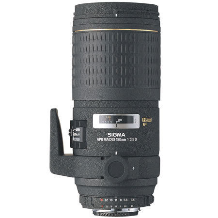 Sigma 180mm F3.5 EX APO Macro IF HSM AutoFocus Telephoto Lens for Canon EOS Cameras