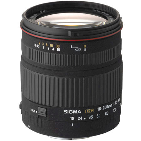 Sigma 18mm-200mm f3.5-6.3 DC Lens f/Maxxum-Sony Alpha -BUNDLE- #777205