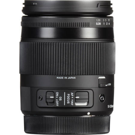 USED Sigma 18-200mm f/3.5-6.3 DC Macro OS HSM Lens for Canon EOS DSLRs