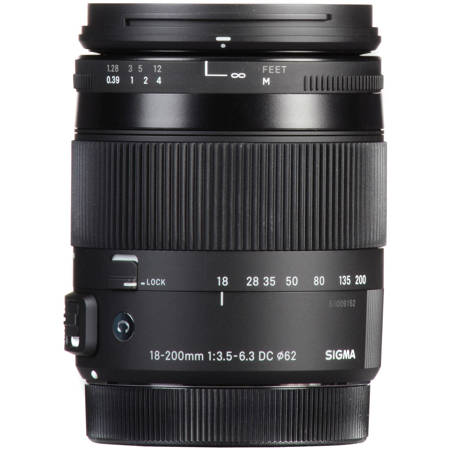 Sigma 18-200mm f/3.5-6.3 DC Macro OS HSM Lens for Nikon DSLRs