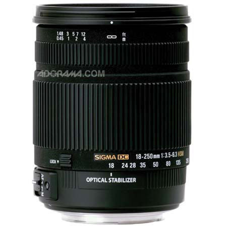 Sigma 18-250/3.5-6.3 DC Lens f/Maxxum/Sony Alpha