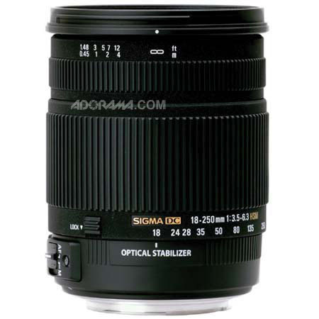 Sigma 880110 18mm - 250mm f/3.5-6.3 DC OS Zoom Lens