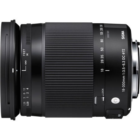 Sigma 18-300mm F3.5-6.3 DC Macro OS HSM Lens for Nikon DSLR Cameras