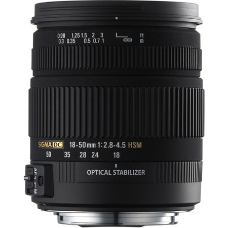 Sigma 18-50/2.8-4.5 DC OS HSM Lens for Sigma