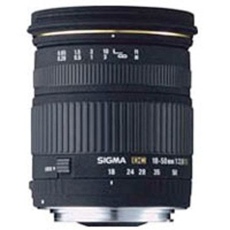 Sigma 18mm - 50mm f/2.8 EX DC Macro Autofocus Zoom Lens for Nikon Digital SLR Cameras
