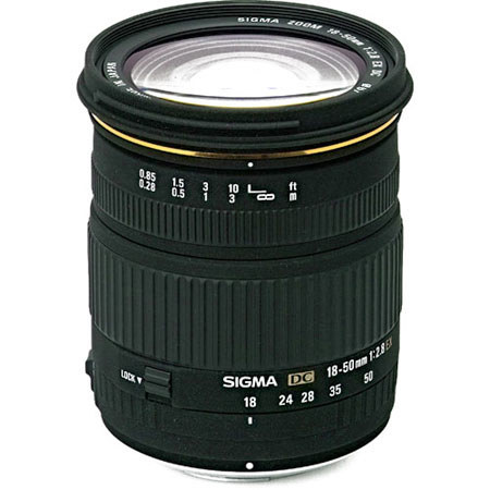 Sigma 581109 18mm - 50mm f/2.8 Ex DC Macro Zoom Lens