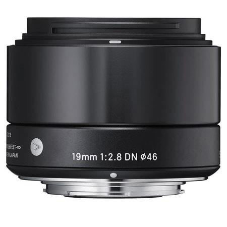 Sigma 19mm f/2.8 DN Lens for Micro 4/3rds Cameras, Black, with Accessory BUNDLE