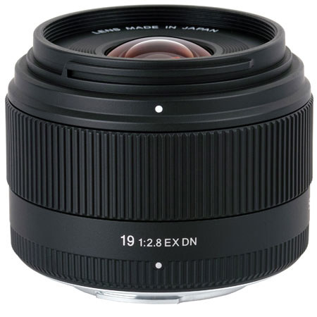Sigma 19mm F2.8 DN Lens for Olympus micro 4/3 Mount type Cameras