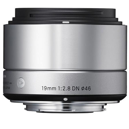 Sigma 19mm f/2.8 DN ART Lens for Sony E-mount Cameras, Silver
