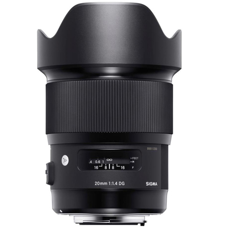Sigma 20mm f/1.4 DG HSM ART Lens for Nikon F
