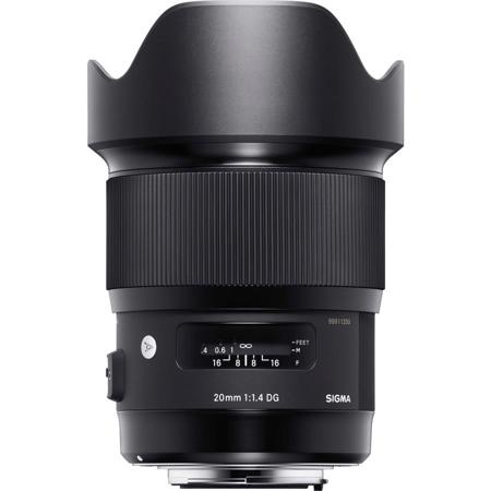 Sigma 20mm f/1.4 DG HSM ART Lens for Sigma DSLR Cameras