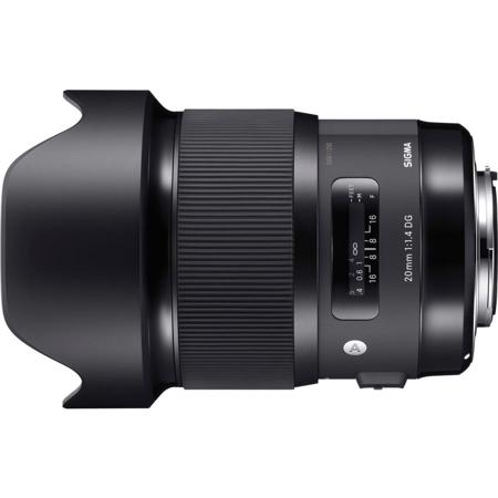 Sigma 20mm f/1.4 DG HSM ART Lens for Sigma DSLR Cameras