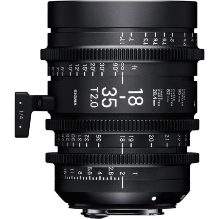 Sigma 18-35mm T2.0 Fully Luminous High-Speed Cine Lens for Sony E, Feet