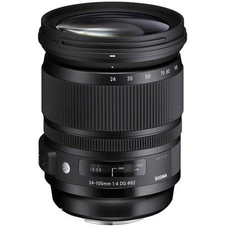 Sigma 24-105mm f/4.0 DG HSM ART Lens for Sony Alpha DSLR Cameras