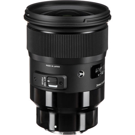 Sigma 24mm f/1.4 DG HSM Art Lens for L Mount, Black 401969