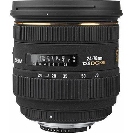 Sigma 24-70mm f/2.8 EX Aspherical IF EX DG HSM AF Lens for Pentax SLR's Bundle