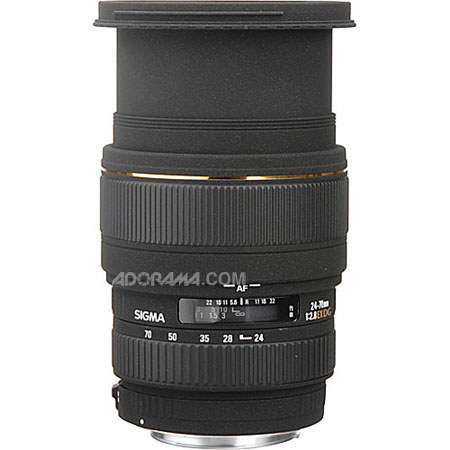 Used Sigma 24-70mm f/2.8 EX Aspherical DG DF AutoFocus Used Sigma 24-70mm f/2.8 EX Aspherical DG DF AutoFocus