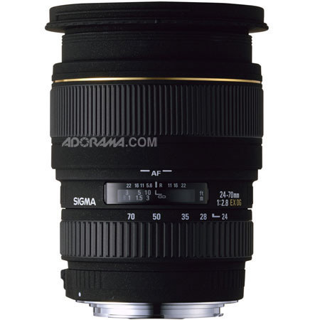 Sigma 548110 24-70mm f/2.8 EX Aspherical DG Zoom Lens