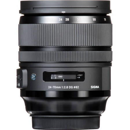 Sigma 24-70mm f/2.8 DG OS HSM Art Lens for Canon EF and MC-11