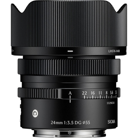 Sigma 24mm f/3.5 DG Contemporary Lens for Sony E, Black