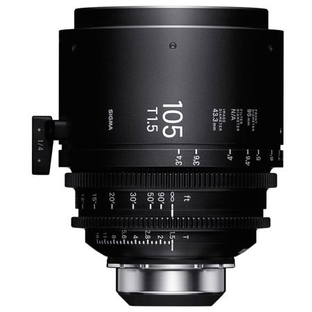 Sigma 105mm T1.5 High-Speed Art Prime Lens w/i Technology for PL Mount, Meter