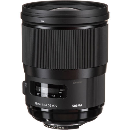 Sigma 28mm f/1.4 DG HSM ART Lens for Nikon F