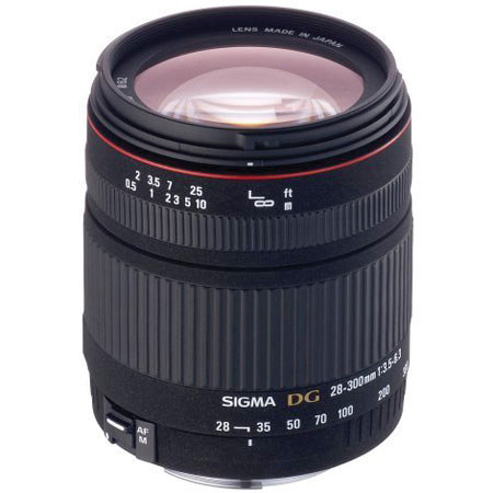 Sigma 795101 28-300mm AF WA Zoom Lens for Canon Cameras