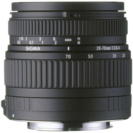 Sigma 28-70mm f/2.8-4 UC Aspherical High Speed AutoFocus Wide Angle Zoom Lens for Canon EOS Cameras