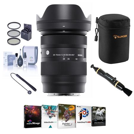 Sigma 28-70mm f/2.8 DG DN Contemporary Lens for Sony E w/PC